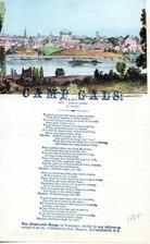 95x106.2 - Camp Gals sung to the air Year of Jublo with view of Richmond, VA, Civil War Songs from Winterthur's Magnus Collection